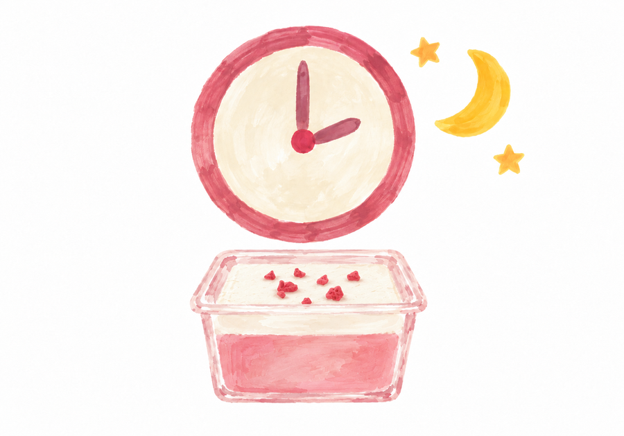 MOGPOKKE overnight イラスト